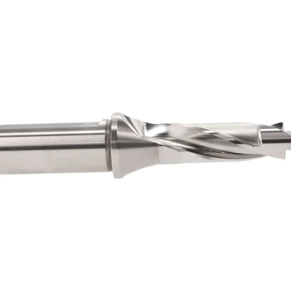 Replaceable-Tip Drill: 0.787 to 0.823" Dia, 2.36" Max Depth, 1" Weldon Flat Shank