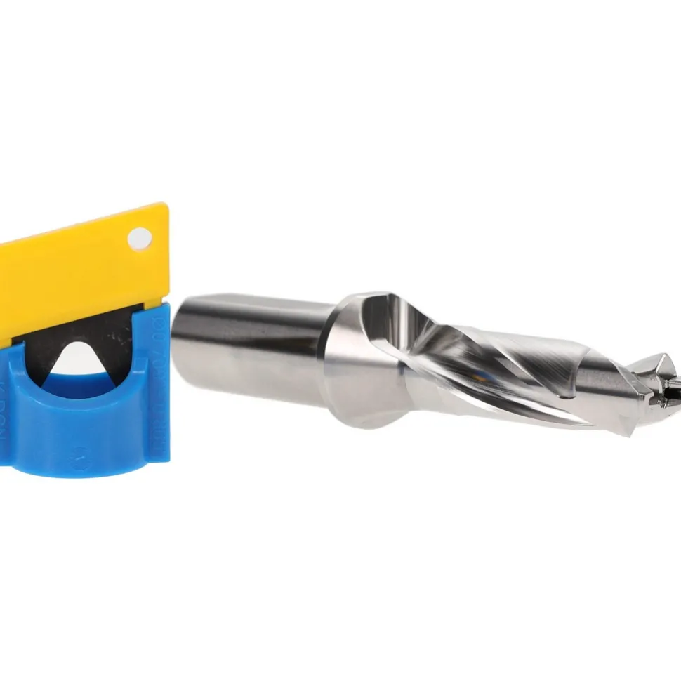 Replaceable-Tip Drill: 0.787 to 0.823" Dia, 2.36" Max Depth, 1" Weldon Flat Shank