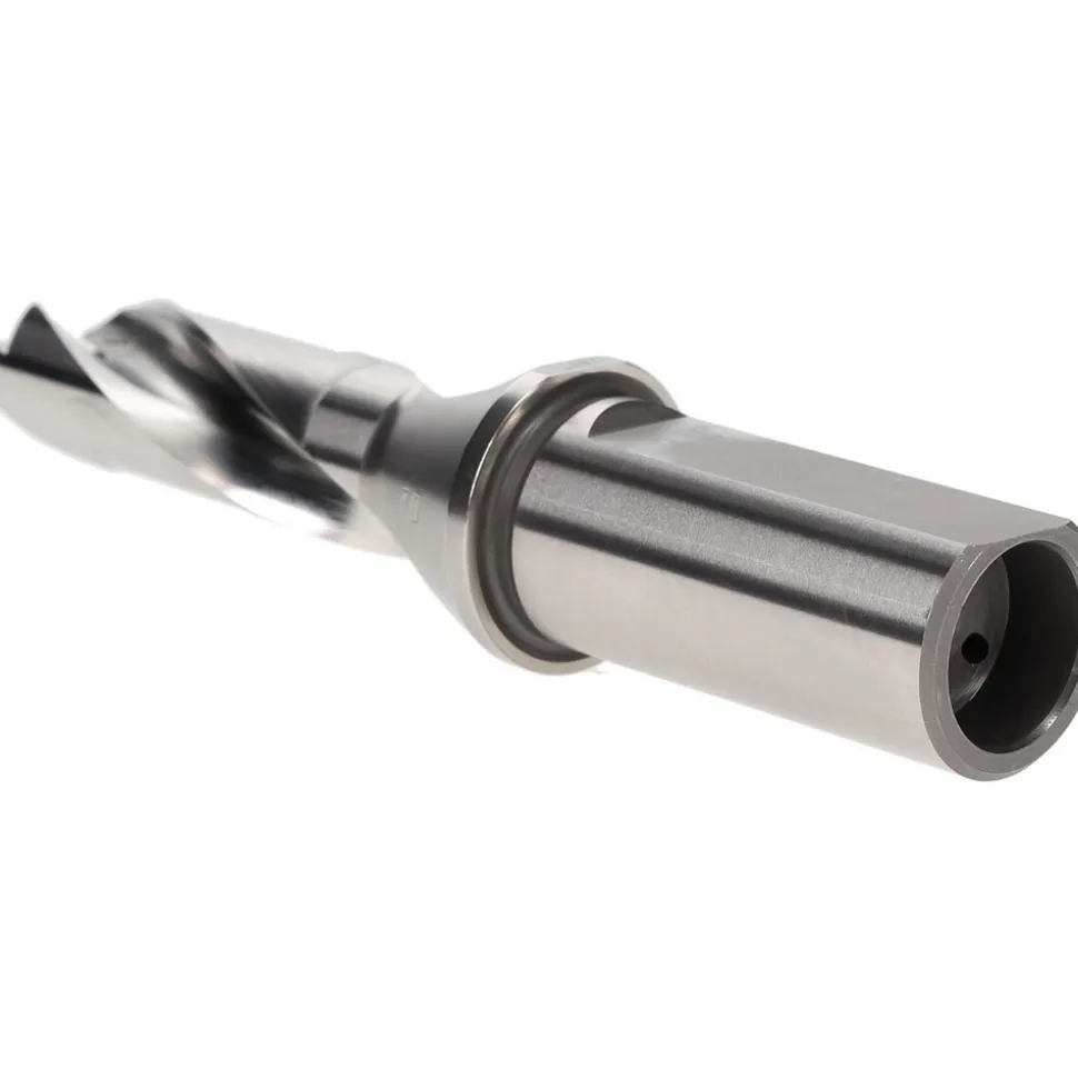 Replaceable-Tip Drill: 0.787 to 0.823" Dia, 2.36" Max Depth, 1" Weldon Flat Shank