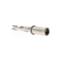 Replaceable-Tip Drill: 0.787 to 0.823" Dia, 3.94" Max Depth, 1" Weldon Flat Shank
