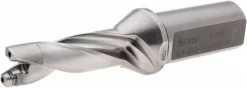 Replaceable-Tip Drill: 0.709 to 0.744" Dia, 2.13" Max Depth, 1" Weldon Flat Shank