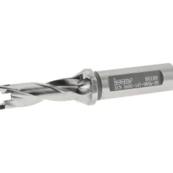 Replaceable-Tip Drill: 0.492 to 0.508" Dia, 1.47" Max Depth, 5/8" Weldon Flat Shank