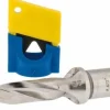 Replaceable-Tip Drill: 0.472 to 0.488" Dia, 2.36" Max Depth, 5/8" Straight-Cylindrical Shank