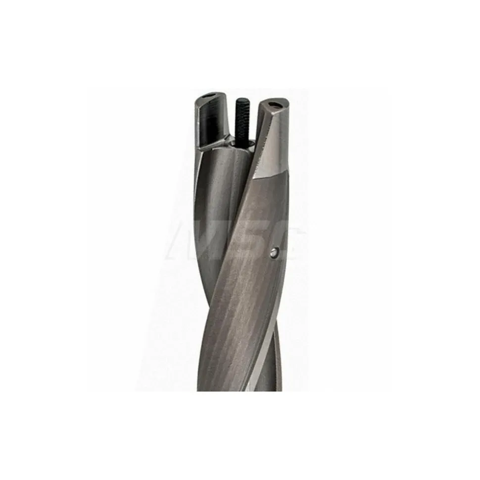 Replaceable-Tip Drill: 14.3 to 14.5 mm Dia, 71.44 mm Max Depth, 19.05 mm Weldon Flat Shank