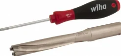 Replaceable-Tip Drill: 16.51 to 17.5 mm Dia, 3.78" Max Depth, 3/4" Weldon Flat Shank