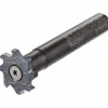 Replaceable Tip Milling Shank: Series T-Slot, 0.52" Projection, 1/2" Stepped Shank