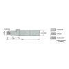 Replaceable Tip Milling Shank: Series Multimaster, 0.87" Projection, 5/8" 85 ° Shank