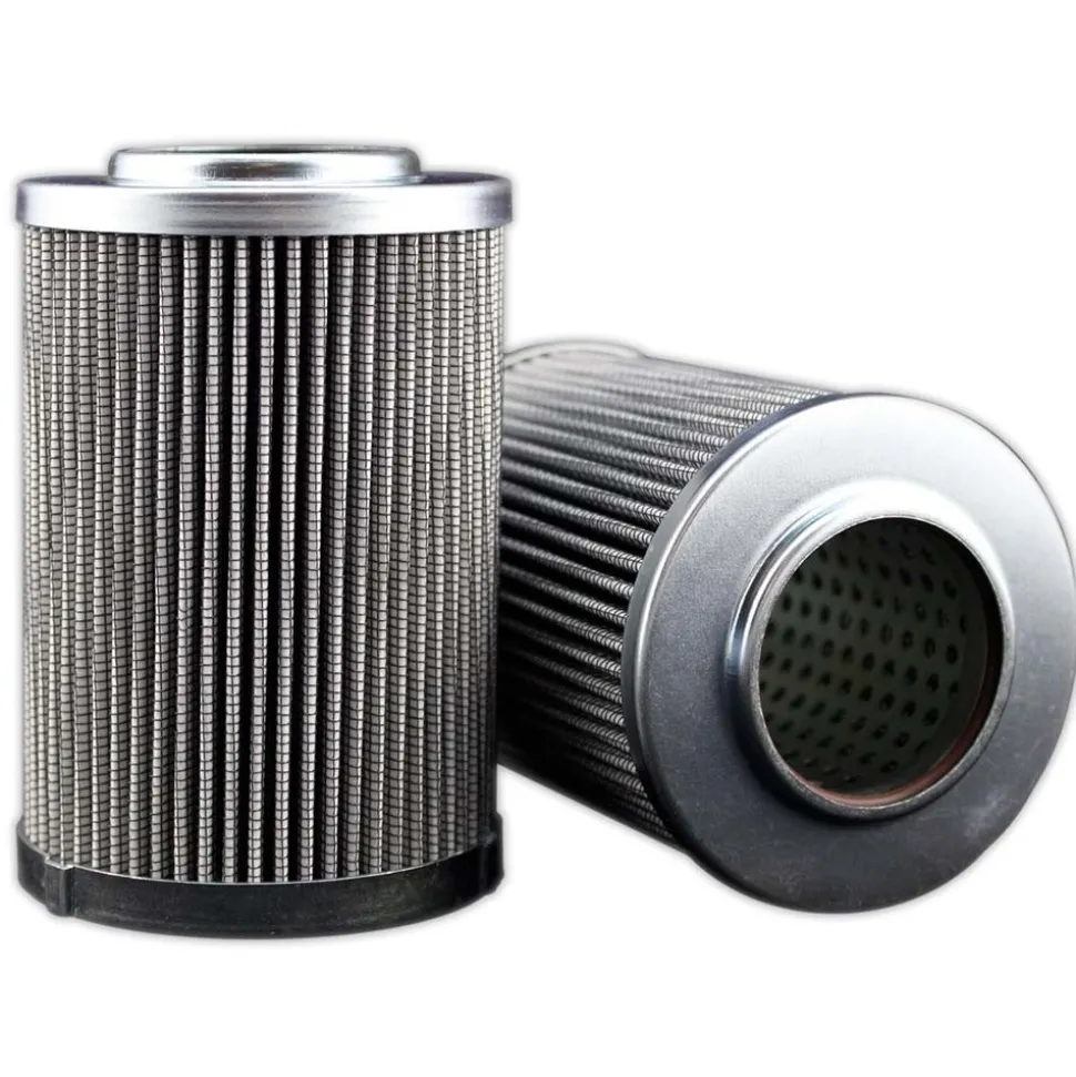 Replacement/Interchange Hydraulic Filter: Microglass, 10 Micron