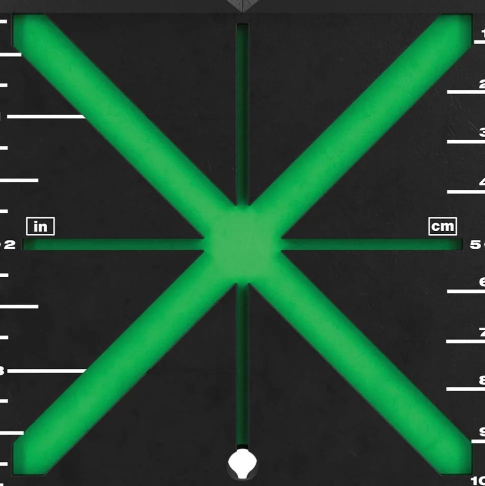 Responsive Laser Alignment Target