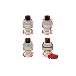 Retention Knob: M8 x 1.25 Thread, 16 mm Knob Dia