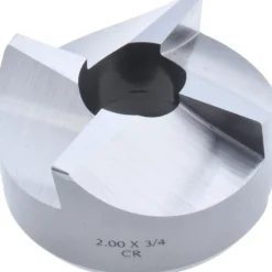 Reverse Counterbore: 2" Dia, 3/4" Pilot Hole, 4 Flutes, High Speed Steel