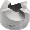 Reverse Counterbore: 1-5/8" Dia, 3/4" Pilot Hole, 4 Flutes, High Speed Steel