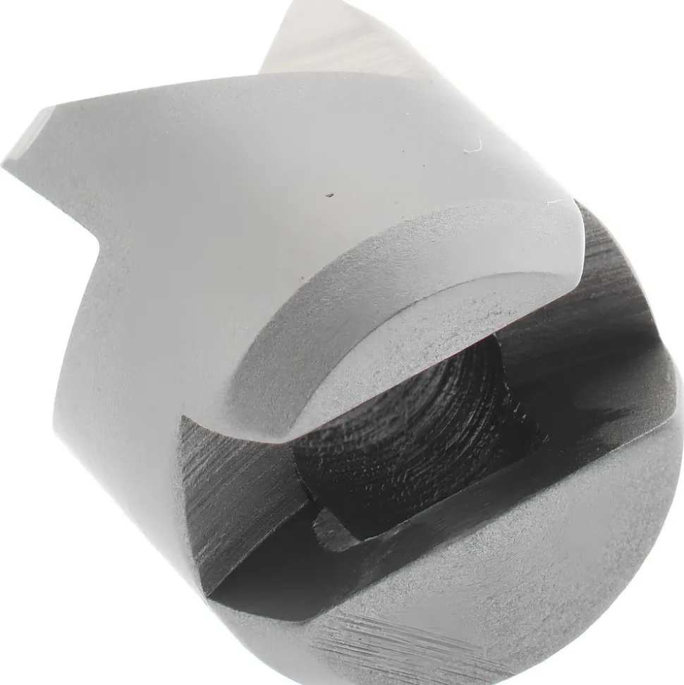 Reverse Counterbore: 7/16" Dia, 3/16" Pilot Hole, 4 Flutes, High Speed Steel