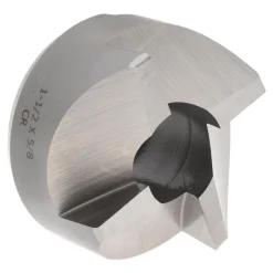 Reverse Counterbore: 1-1/2" Dia, 5/8" Pilot Hole, 4 Flutes, High Speed Steel