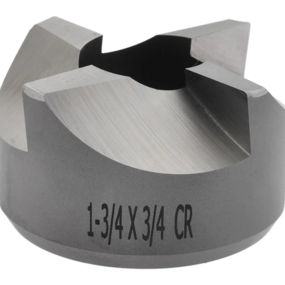 Reverse Counterbore: 1-3/4" Dia, 3/4" Pilot Hole, 4 Flutes, High Speed Steel