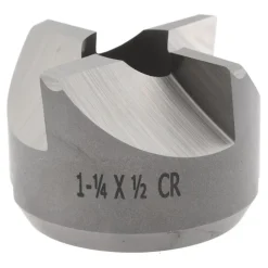 Reverse Counterbore: 1-1/4" Dia, 1/2" Pilot Hole, 4 Flutes, High Speed Steel