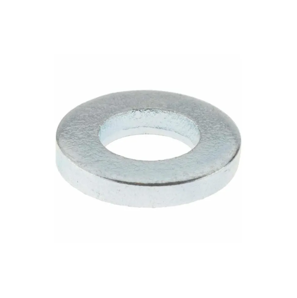 3/16" Rivet Dia, Plain Steel Round Blind Rivet Backup Washer