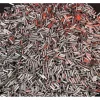 Rod Tumbling Media: Steel Carrier, Stainless Steel Abrasive, 5 mm Long, 5 mm High