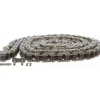 Roller Chain: Standard Riveted, 5/8" Pitch, 50 Trade, 10' Long, 1 Strand