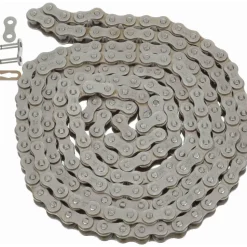 Roller Chain: Standard Riveted, 5/8" Pitch, 50 Trade, 10' Long, 1 Strand