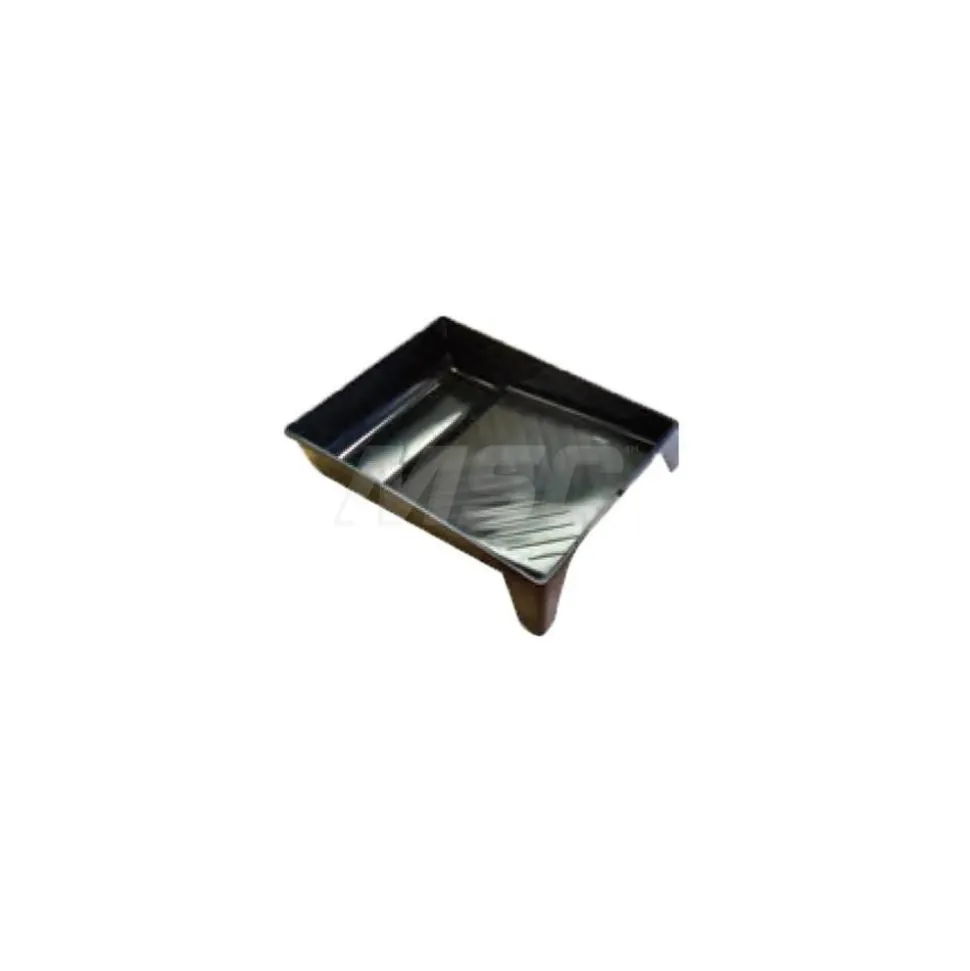 9" Roller Compatible Metal Paint Tray with Ladder Legs