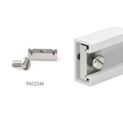 Roller Rail System Accessories: Type: Roller Bearing; For Use With: Crown Roller Rail Systems; Overall Length: 36.4500 mm, 1.4350 in