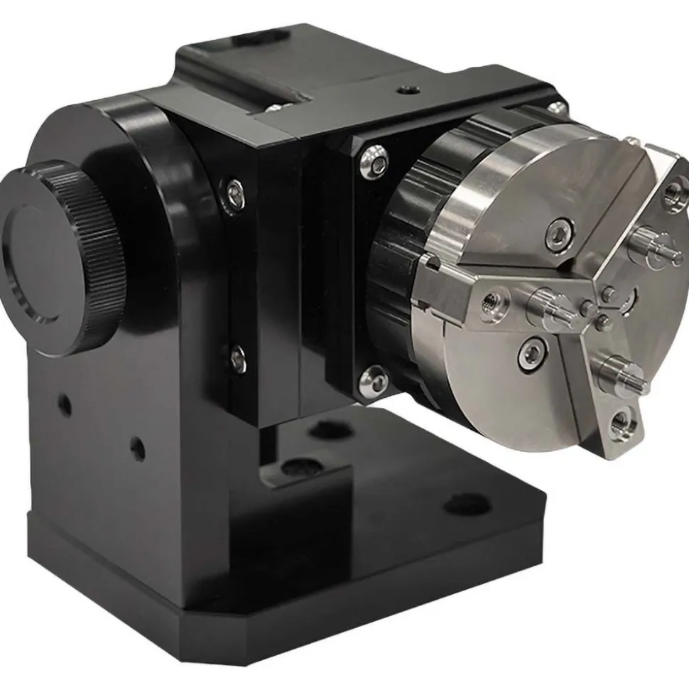 Rotary Device for LaserGear QUBE 20W or QUBE 60W Laser Marking Systems