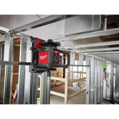 Rotary Laser Wall Mount: 15" High, 7.6" Wide, Plastic