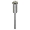 Rotary Tool Mandrels: Material: Stainless Steel; Includes: Screw, (2) Washers; Arbor Hole Size: 1/8
