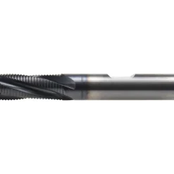 Roughing End Mill: 3/8" Dia, 4 Flute, Single End, Solid Carbide