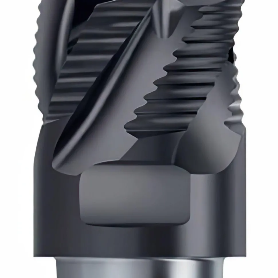 Roughing End Mill Heads; Mill Dia (Inch): 123/125 in; Mill Dia (mm): 25 mm; Mill Dia (Decimal Inch): 0.984 in; Number of Flutes: 8; Pitch: Medium; Connection Type: Shank; Length of Cut (mm): 25 mm; Length of Cut (Decimal Inch): 0.984 in; End Type: Square End; Material: Solid Carbide