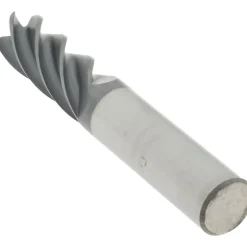 Roughing & Finishing End Mill: 1/2" Dia, 5 Flute, Solid Carbide