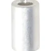 Round Circuit Board Spacer: #10 Screw, 5/8" OAL, 0.194" ID, 3/8" OD, Aluminum