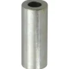 Round Circuit Board Spacer: 1/4" Screw, 1-1/4" OAL, 0.257" ID, 1/2" OD, Steel