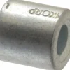 Round Circuit Board Spacer: #4 Screw, 1/4" OAL, 0.116" ID, 1/4" OD, Steel