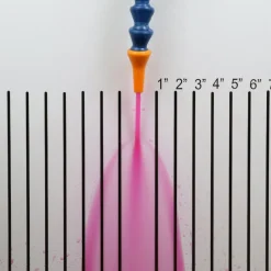 Round Coolant Hose Nozzle: 1/8" Nozzle Dia, Acetal