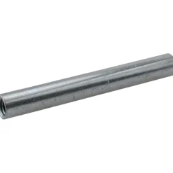 Round Female Standoff: #10-32 Thread, 2" OAL, 1/4" OD, 1" Thread Depth