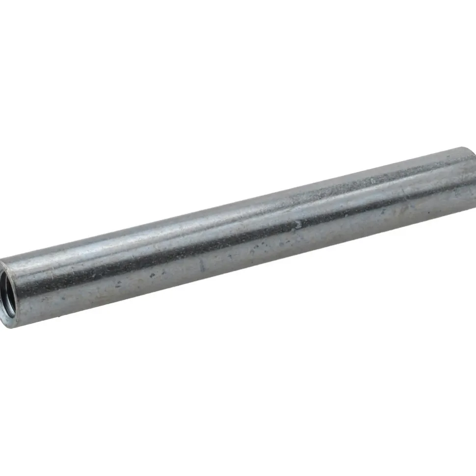 Round Female Standoff: #10-32 Thread, 2" OAL, 1/4" OD, 1" Thread Depth