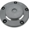 Round Polyethylene Twist-On Trash Can Dolly