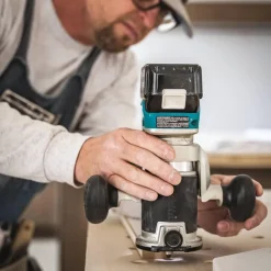 Router Kits; Router Type: Fixed Base; Speed (RPM): 30000; Collet Size (Inch): 1/4; 3/8; Collet Size (mm): 6.35; Collet Size: 6.35 mm; 1/4;3/8 in; Includes: (2) 18V LXT Lithium-Ion Batteries;(2) Spanner Wrenches;1/4