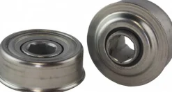 1 Row, 2.265" OD, 11/16" Hex Single Seal Conveyor Roller Bearing