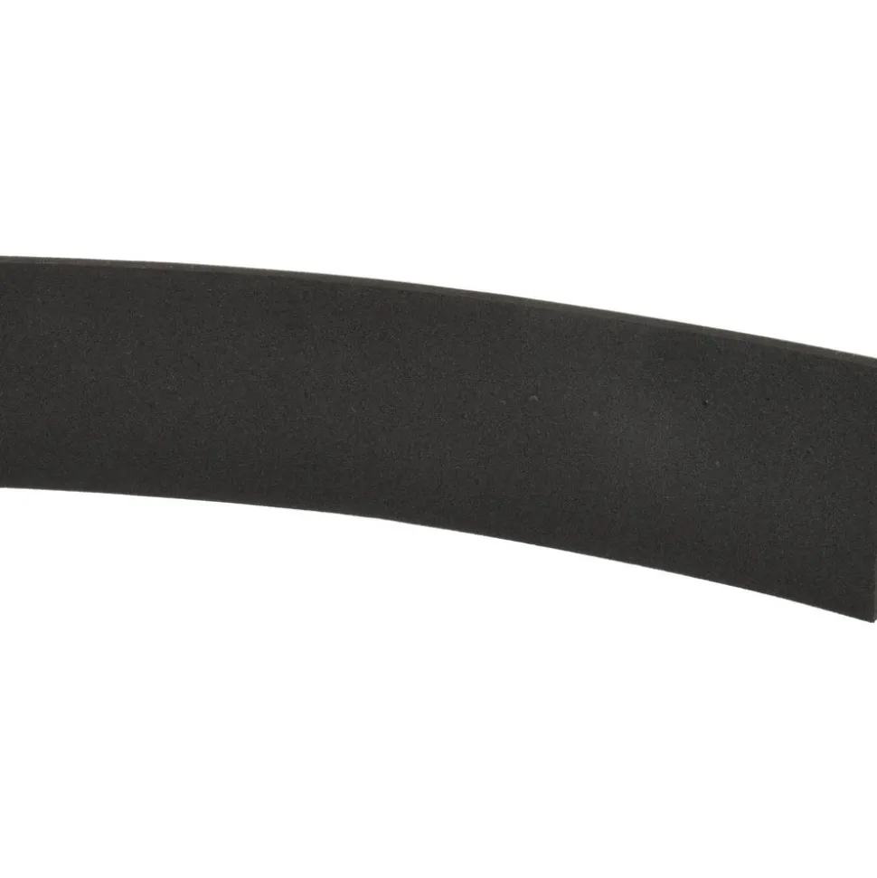 Rubber Roll: Closed Cell, Neoprene Spring Blend, 1/16" Thick, 1" Wide, 50.000' Long, Black