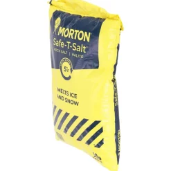 Safe-T-Salt Rock Salt Ice Melt: Halite, 50 lb Bag