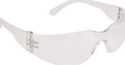 Safety Glasses: Anti-Fog & Scratch-Resistant, Polycarbonate, Clear Lenses, Frameless