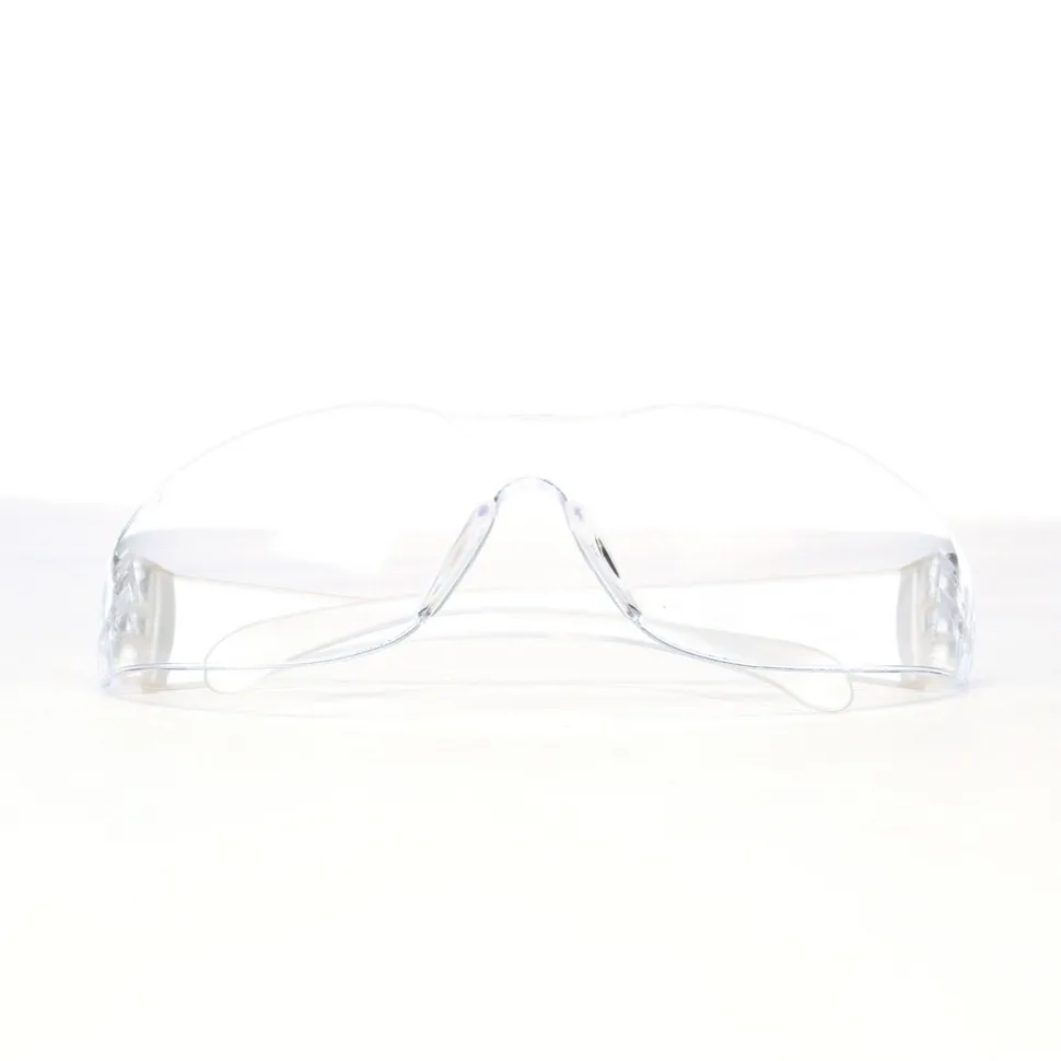 Safety Glasses: Anti-Fog & Scratch-Resistant, Polycarbonate, Clear Lenses, Frameless