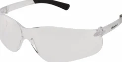 Safety Glasses: Anti-Fog & Scratch-Resistant, Polycarbonate, Clear Lenses, Frameless