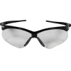 Safety Glasses: Scratch-Resistant, Polycarbonate, Clear Lenses, Full-Framed