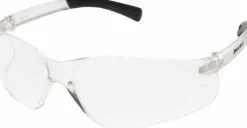 Safety Glasses: Scratch-Resistant, Polycarbonate, Clear Lenses, Frameless