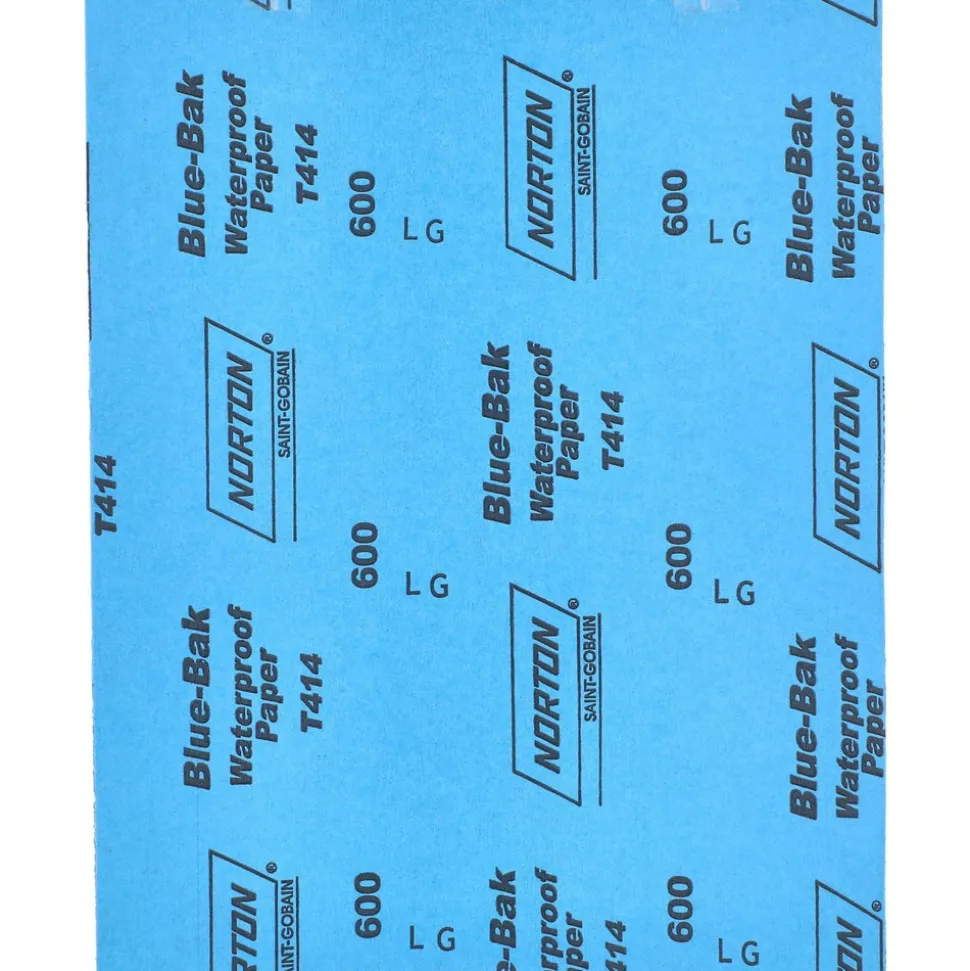 Sanding Sheets: 9" Wide x 11" OAL, 600 Grit, Silicon Carbide