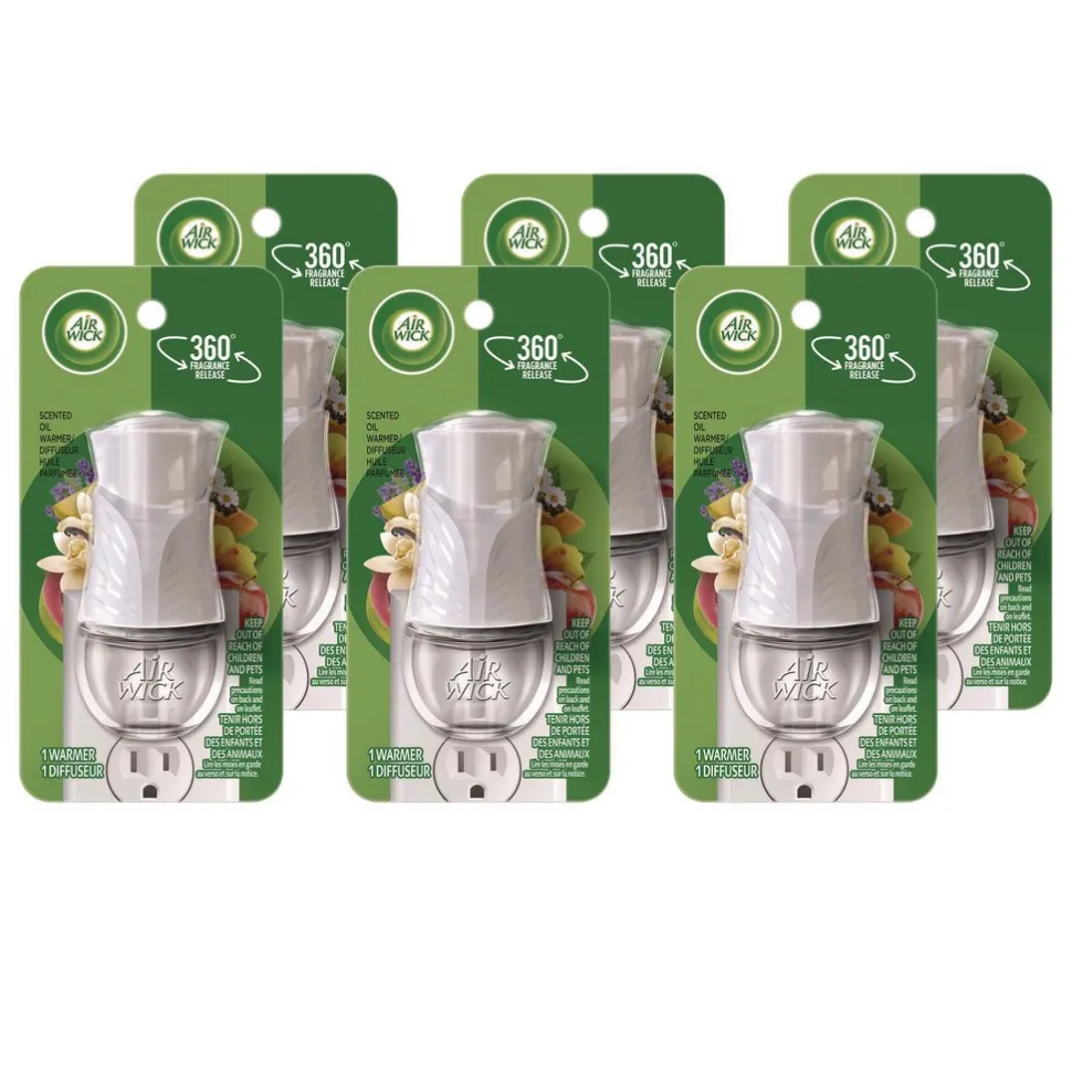 Scented Oil Warmer, 1.75" x 2.69" x 3.63", White, 6/Carton